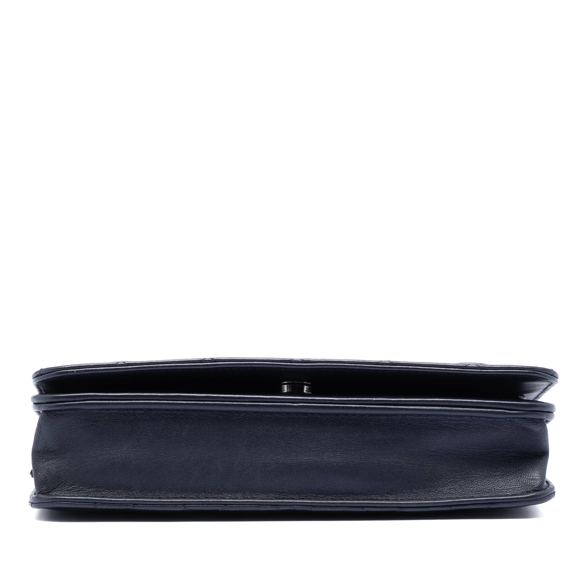 Chanel CC Quilted Lambskin Pearl Strap Wallet on Chain