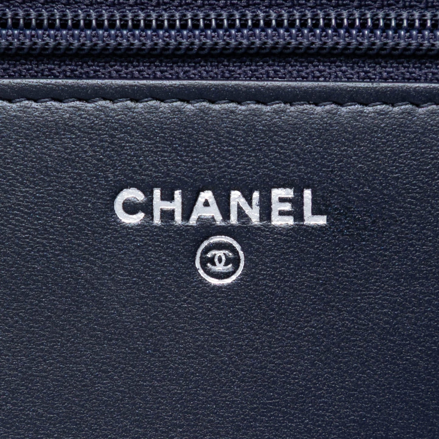 Chanel CC Quilted Lambskin Pearl Strap Wallet on Chain