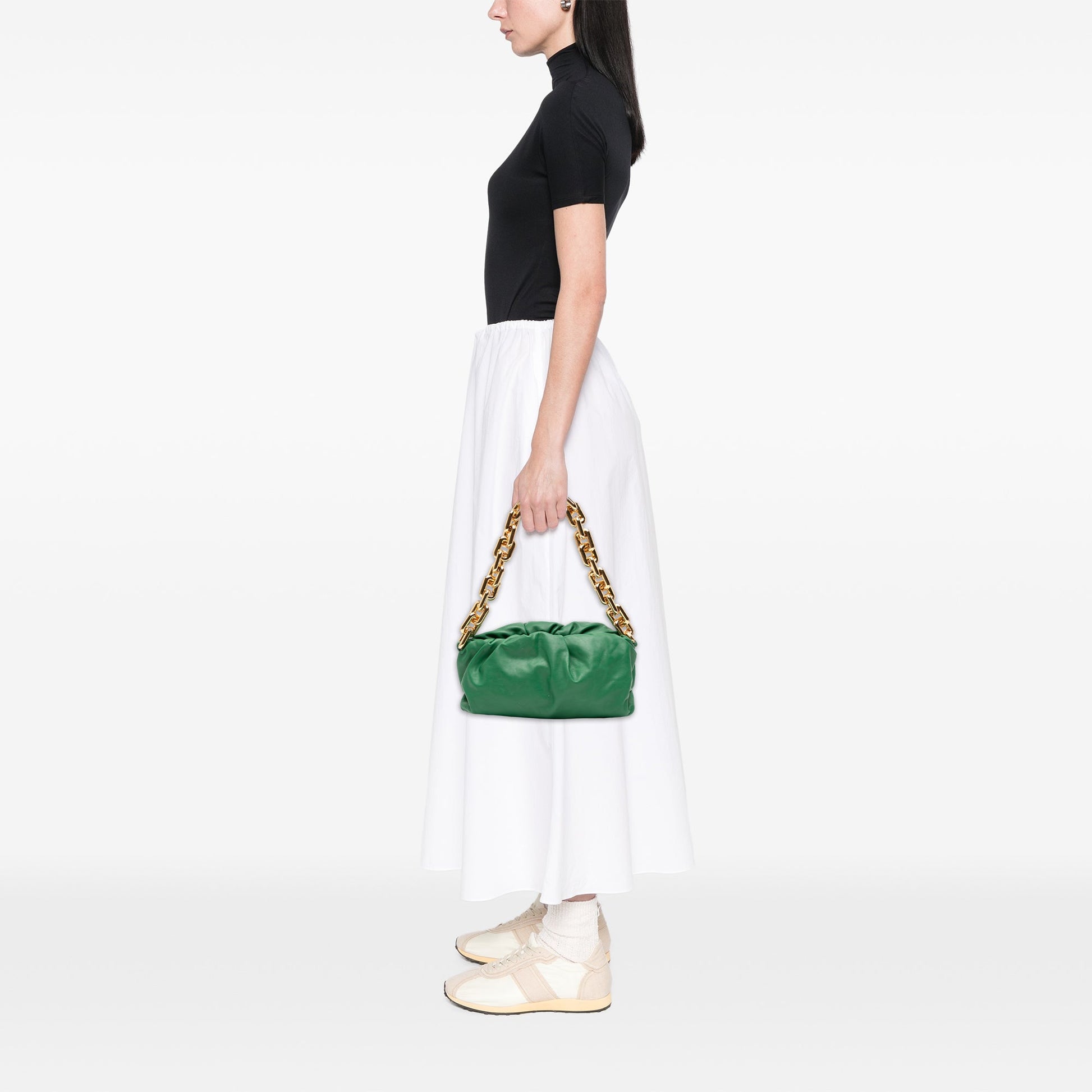 Lambskin Chain Pouch