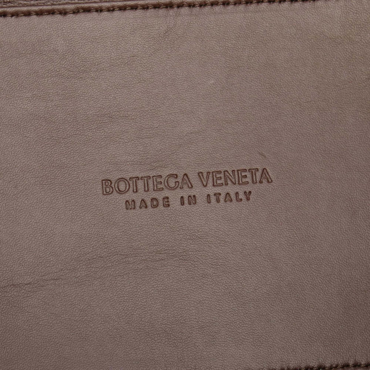Bottega Veneta Large Lambskin Maxi Intrecciato Arco Tote — Brown