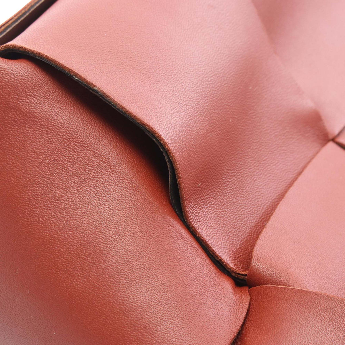 Bottega Veneta Large Lambskin Maxi Intrecciato Arco Tote — Brown