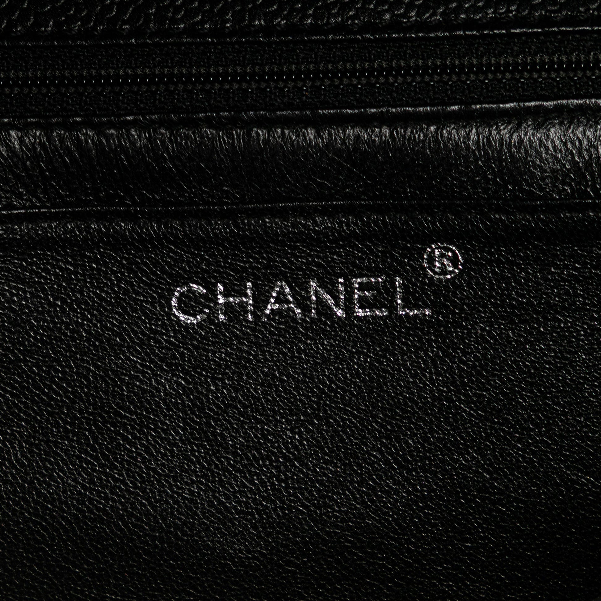 Chanel CC Quilted Caviar Kelly Top Handle Bag