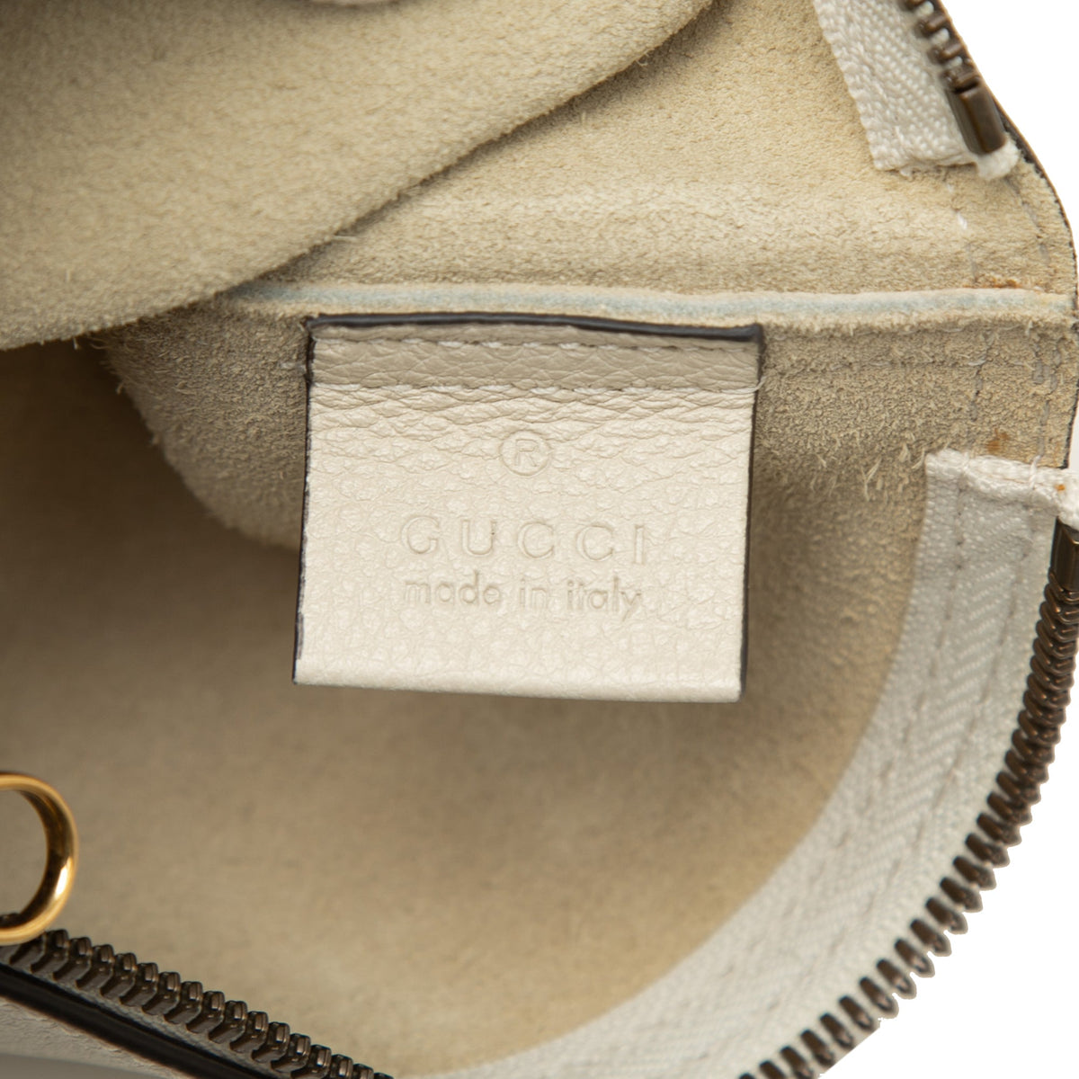 Gucci Leather Gucci Logo Clutch
