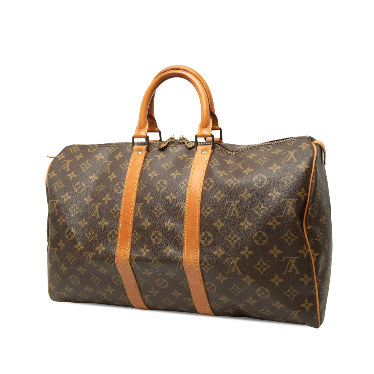 Louis Vuitton Monogram Keepall 45 — Brown