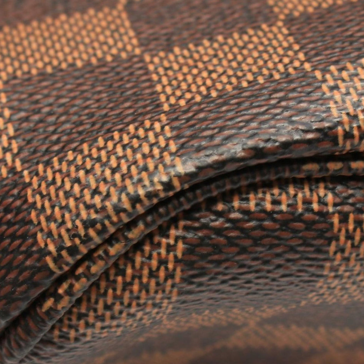Louis Vuitton Damier Ebene Neverfull MM — Brown