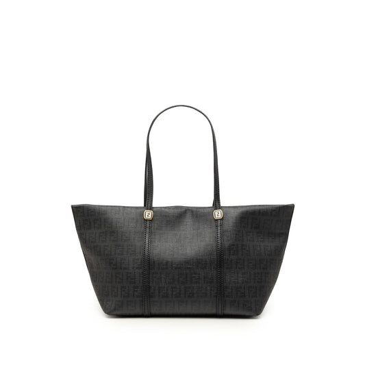 Fendi Zucchino Coated Canvas Tote