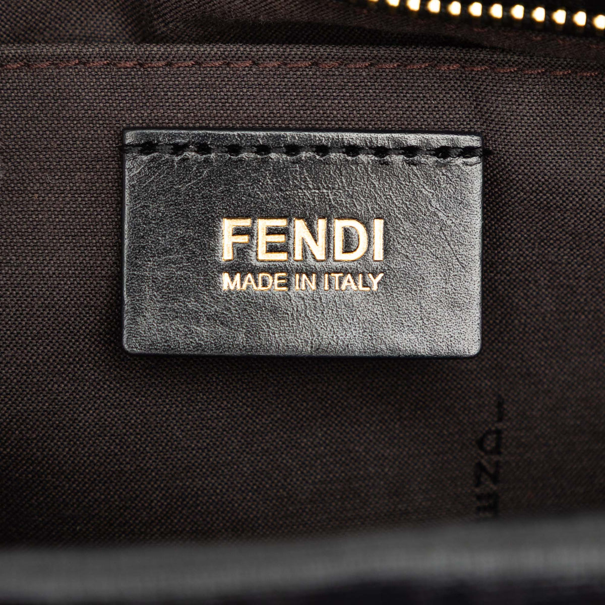 Fendi Zucchino Coated Canvas Tote
