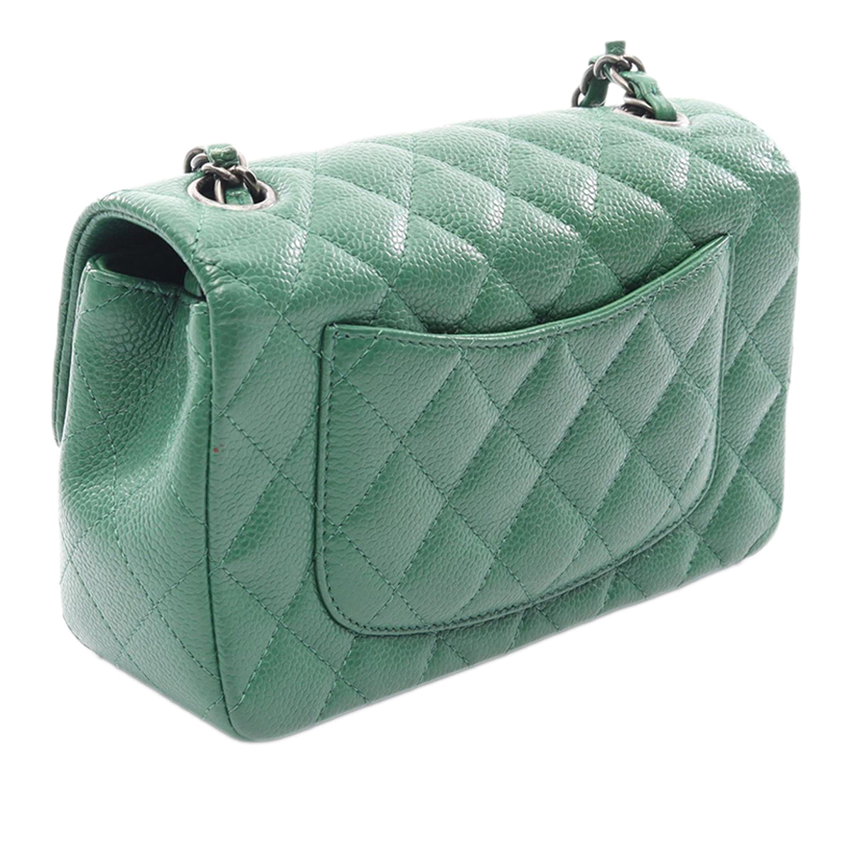 Chanel Mini Rectangular Classic Caviar Single Flap