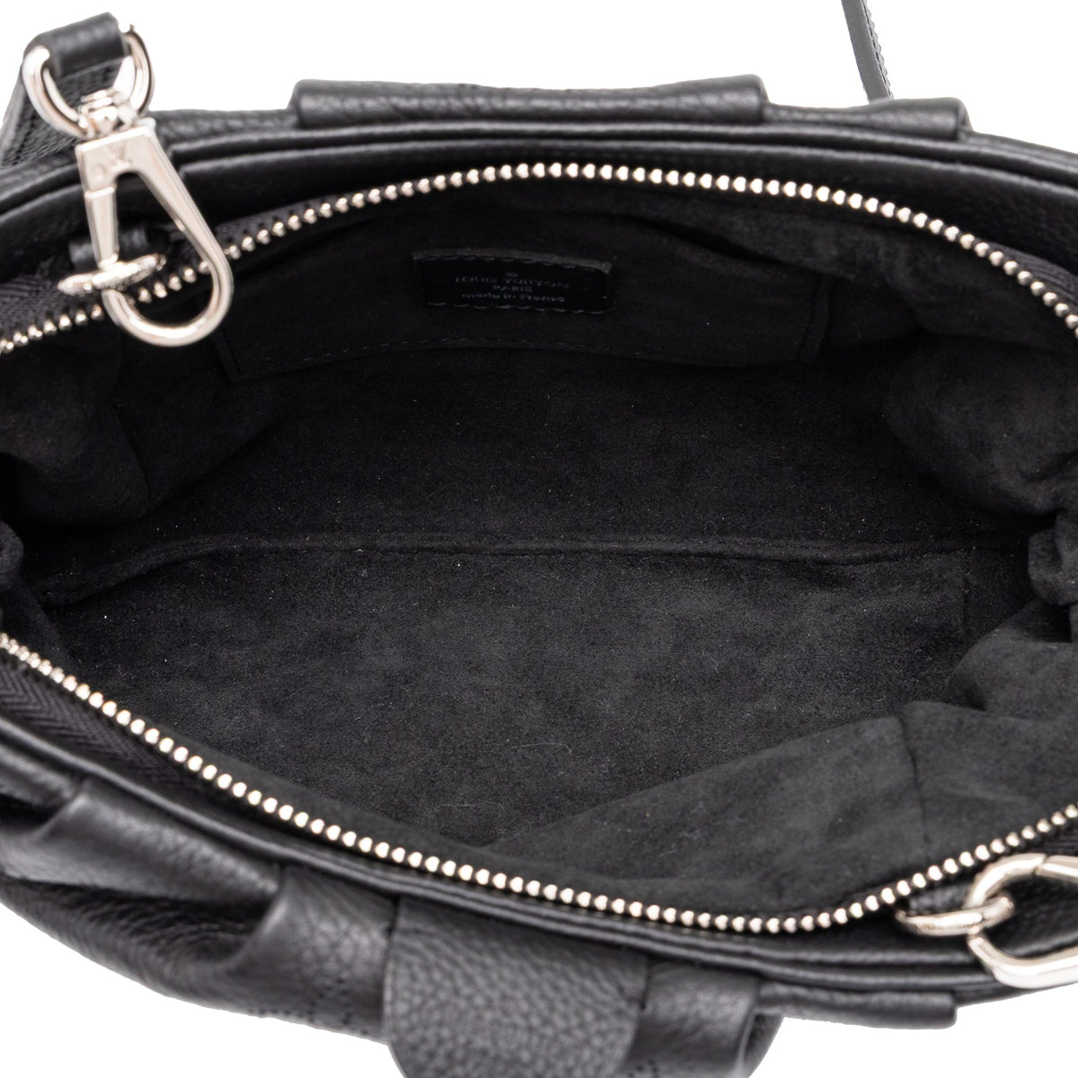 Louis Vuitton Monogram Mahina Scala Mini Pouch — Black