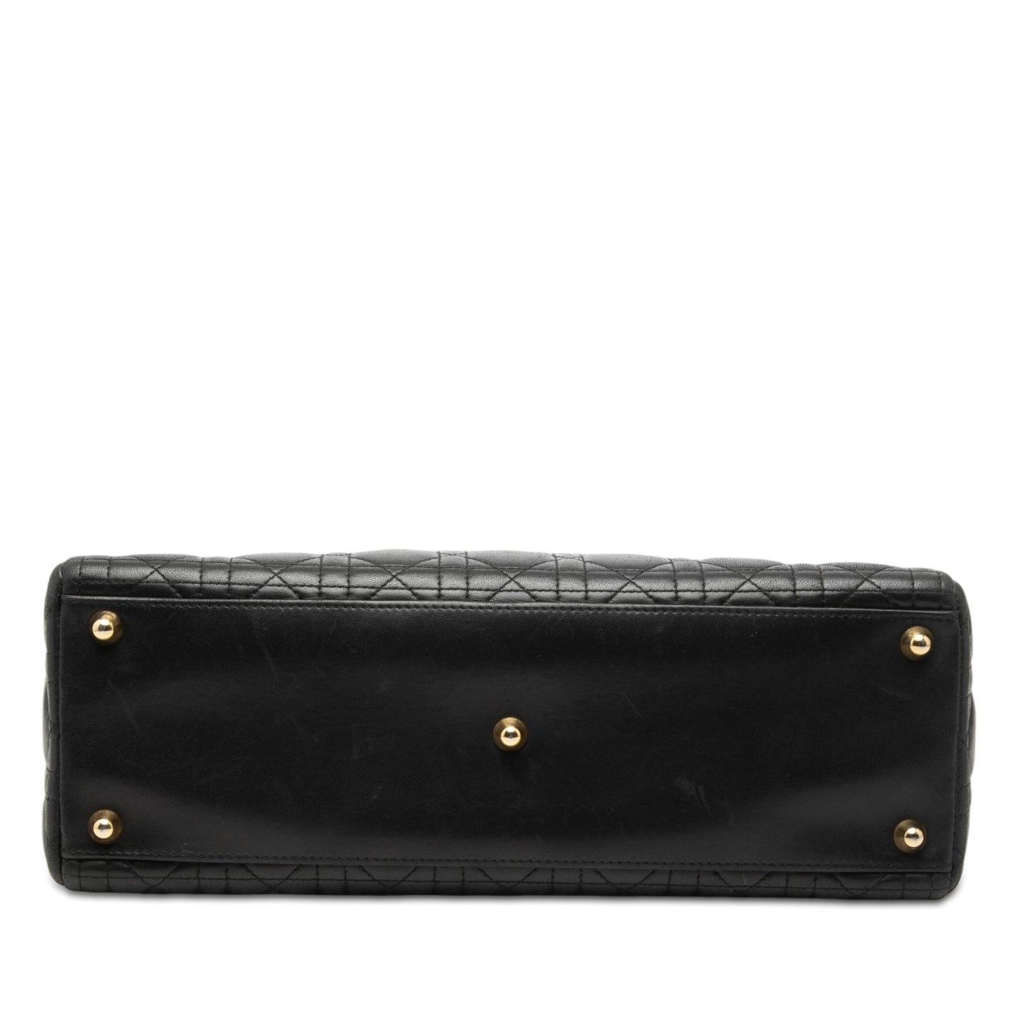Dior Large Lambskin Cannage Lady Dior