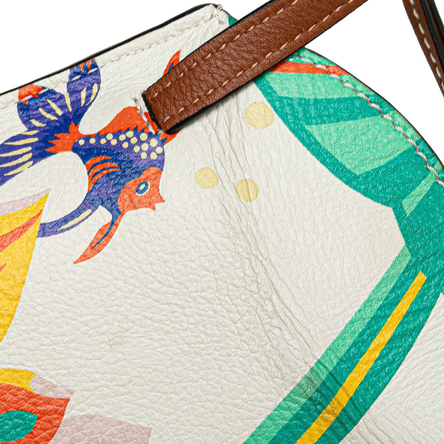 LOEWE Paulas Ibiza Leather Waterlily Gate Pocket Crossbody