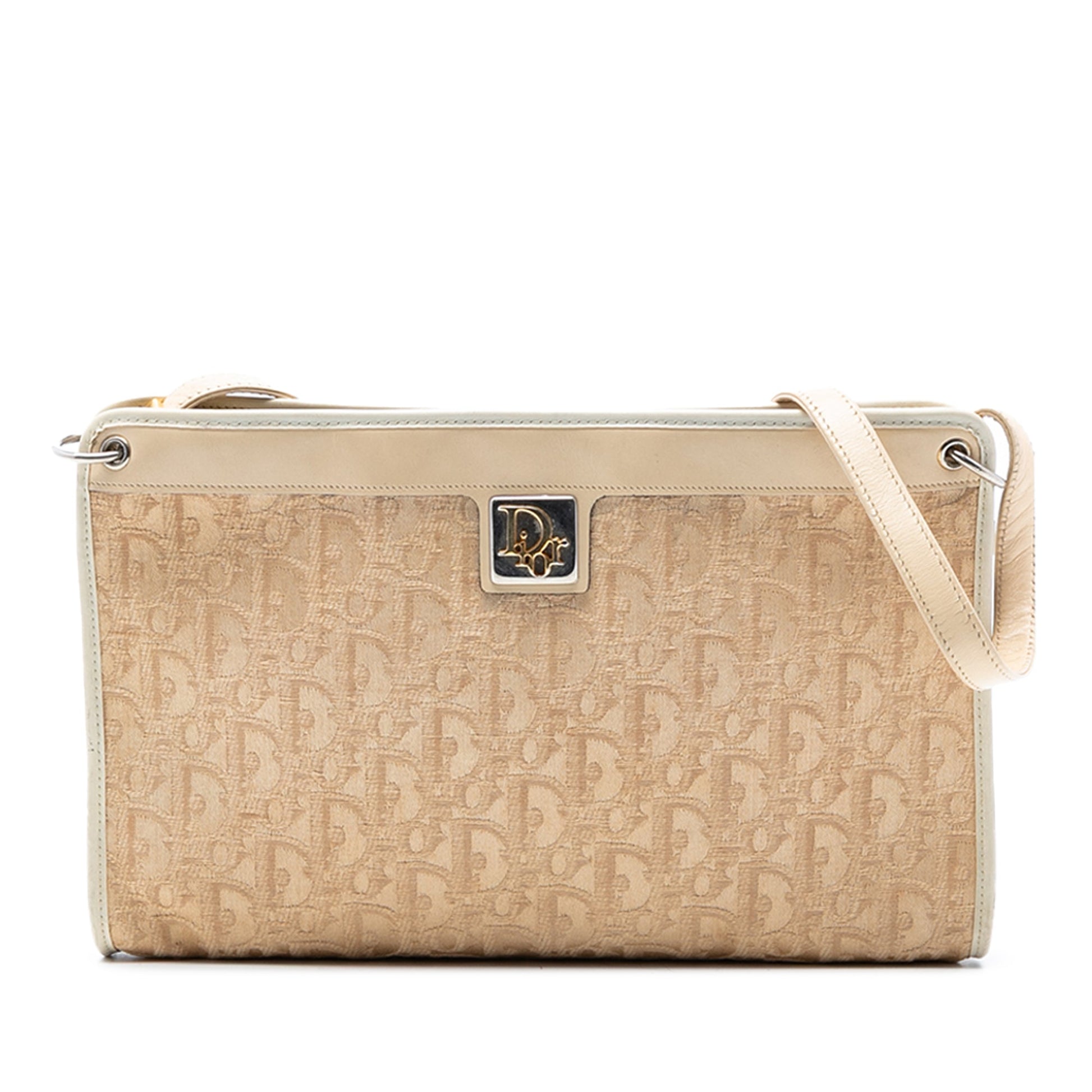 Dior Diorissimo Trotter Canvas Shoulder Bag