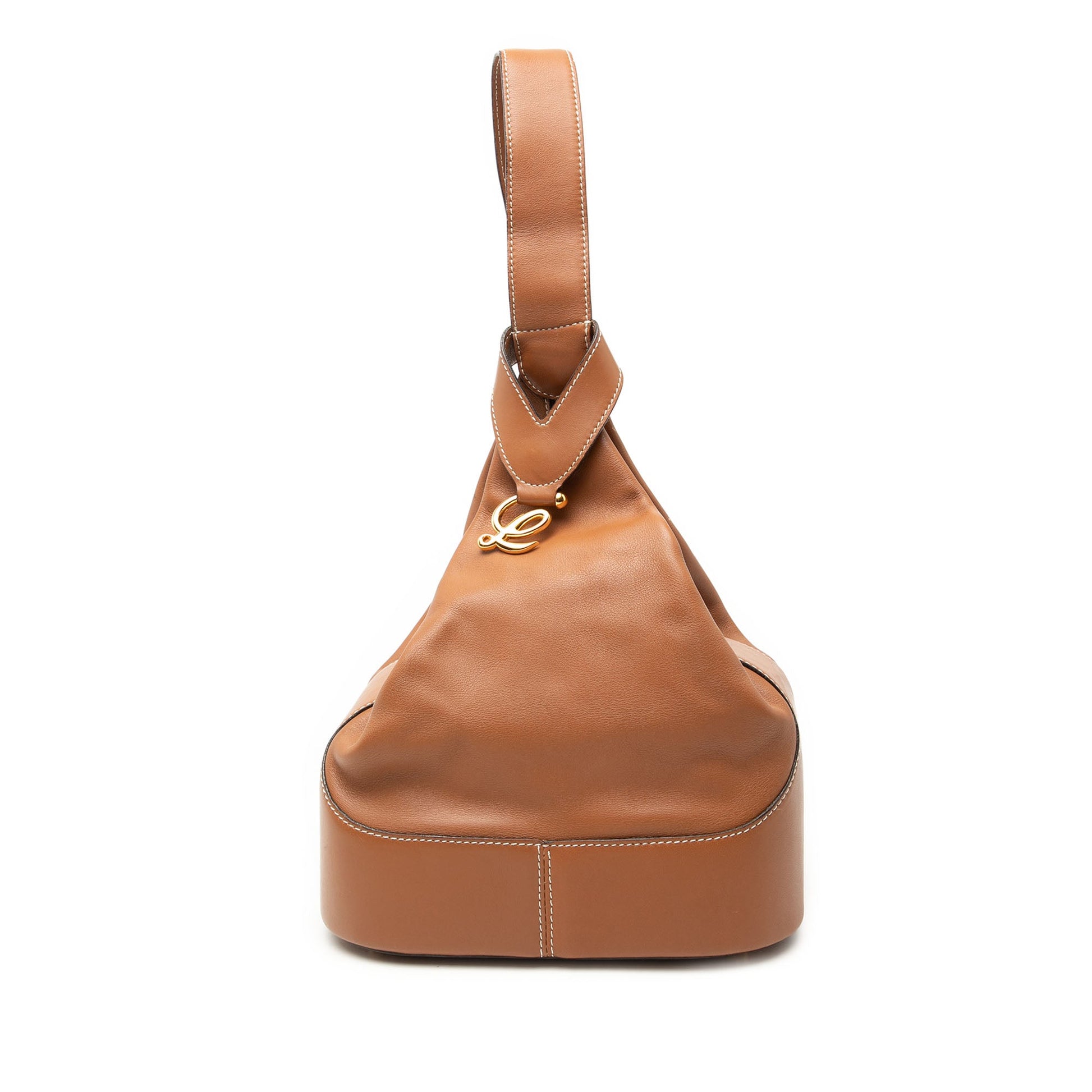 LOEWE Leather Anton Triangle Backpack