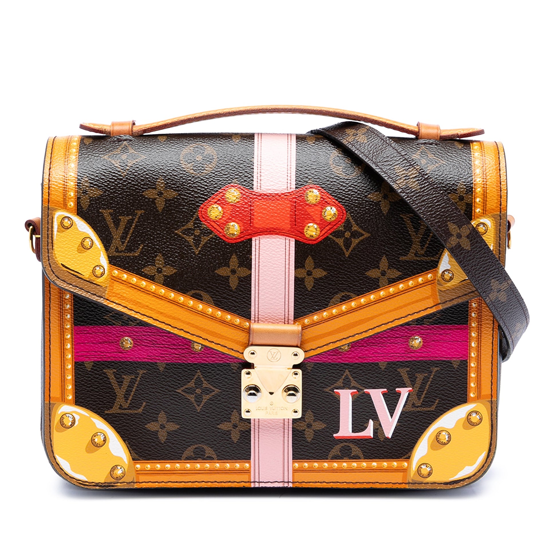Louis Vuitton Monogram Summer Trunks Pochette Metis