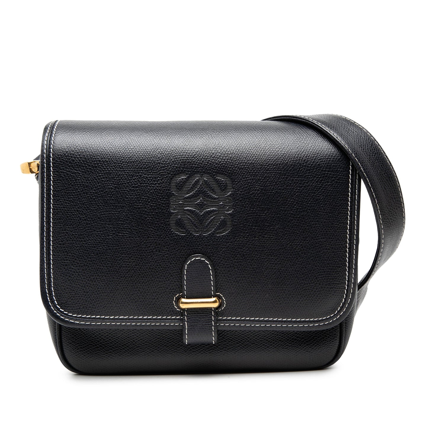 LOEWE Leather Anagram Crossbody