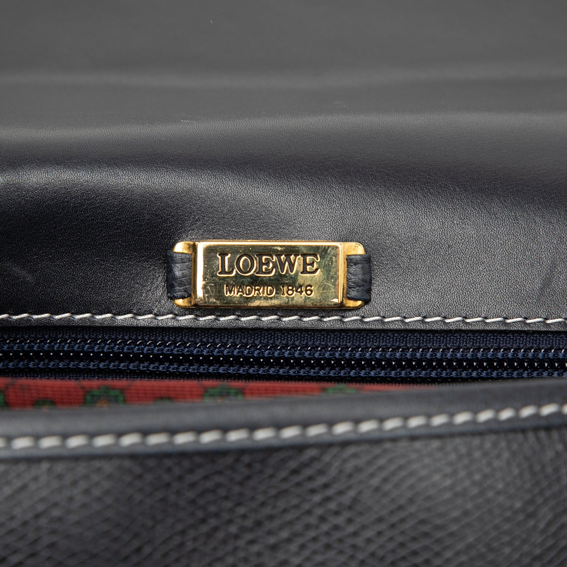 LOEWE Leather Anagram Crossbody
