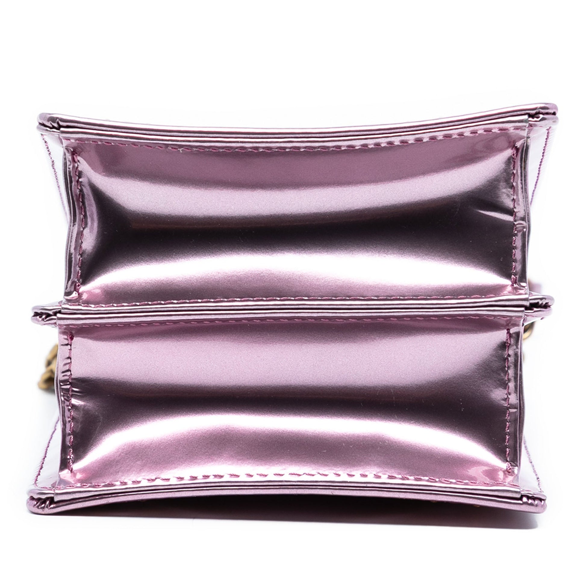 Dior Metallic Studded Calfskin Vertical Diorama