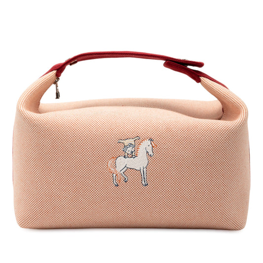 Hermès Large Canvas Bride A Brac Cabriole Case