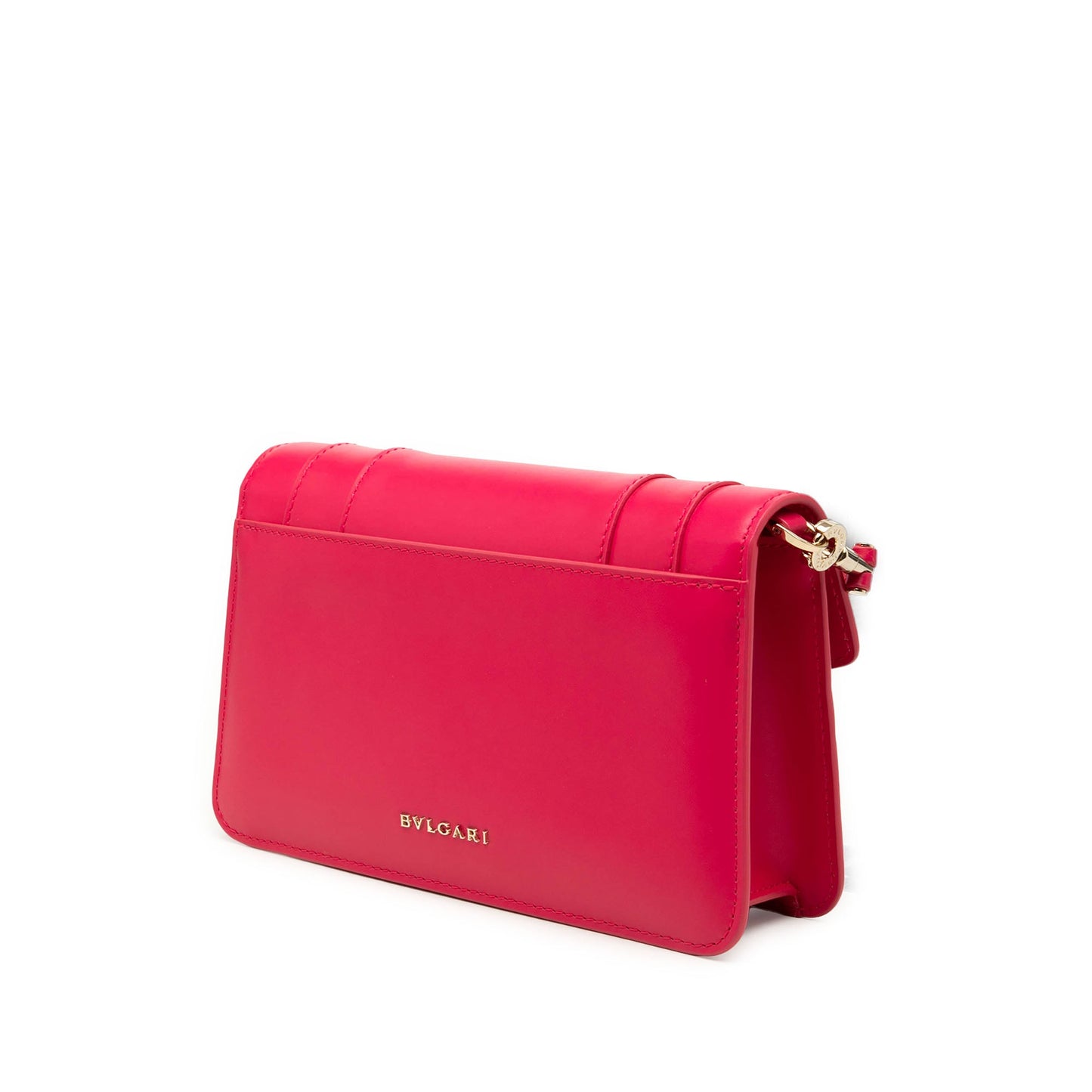 Bvlgari Calfskin Serpenti Forever East West Shoulder Bag