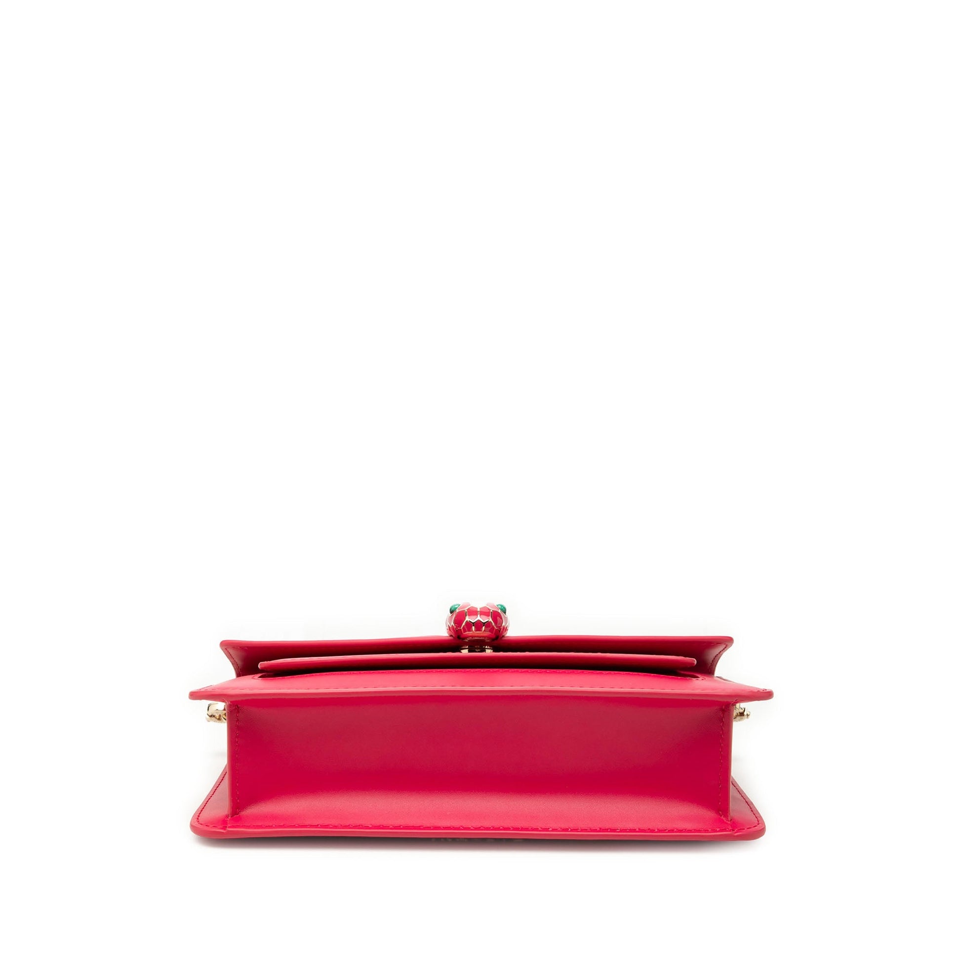 Bvlgari Calfskin Serpenti Forever East West Shoulder Bag