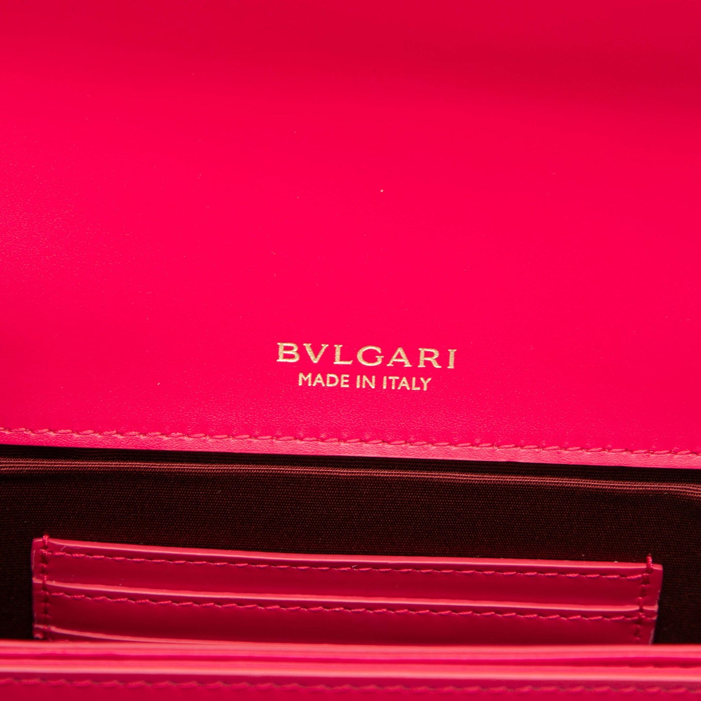 Bvlgari Calfskin Serpenti Forever East West Shoulder Bag