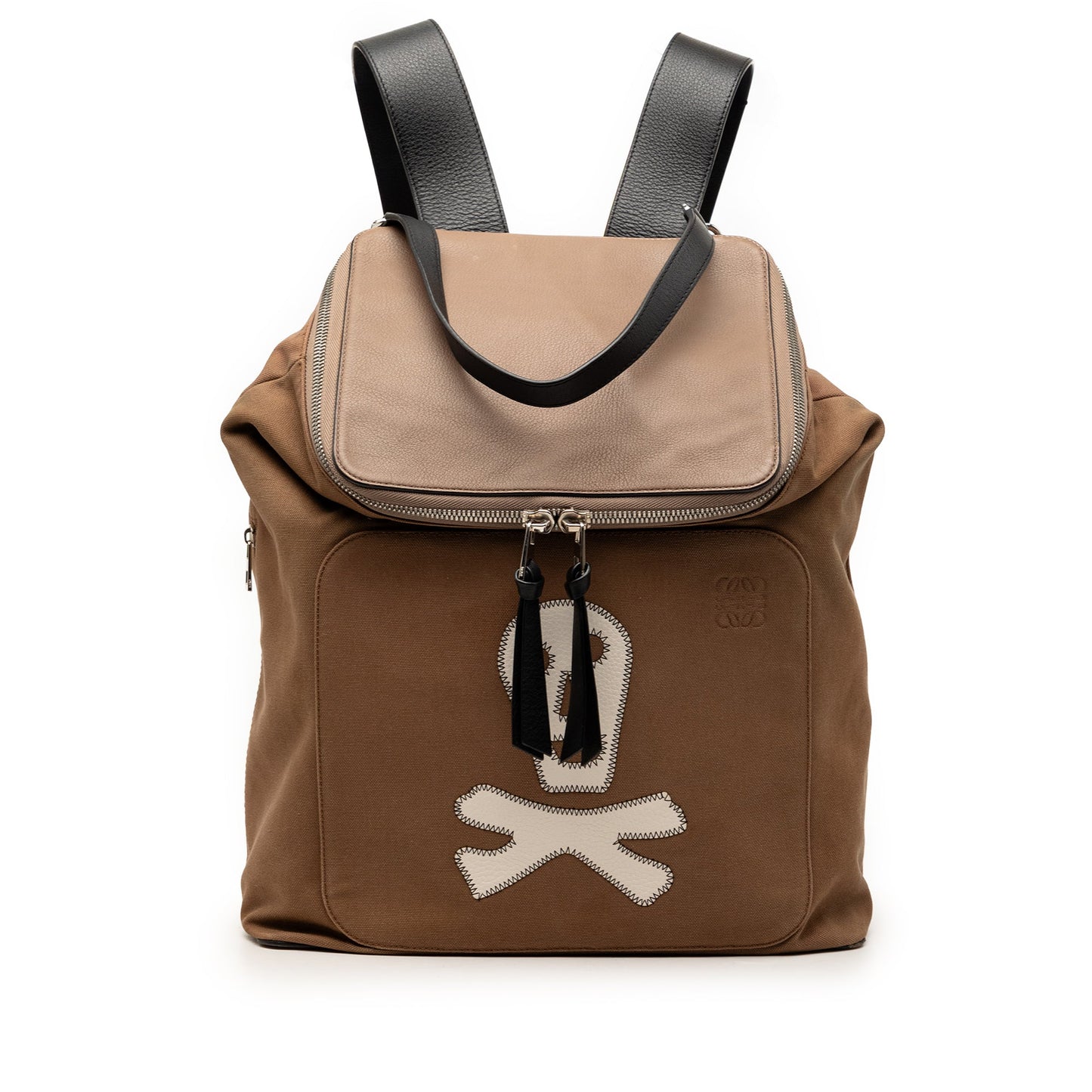 LOEWE Large Canvas Skull Goya Backpack