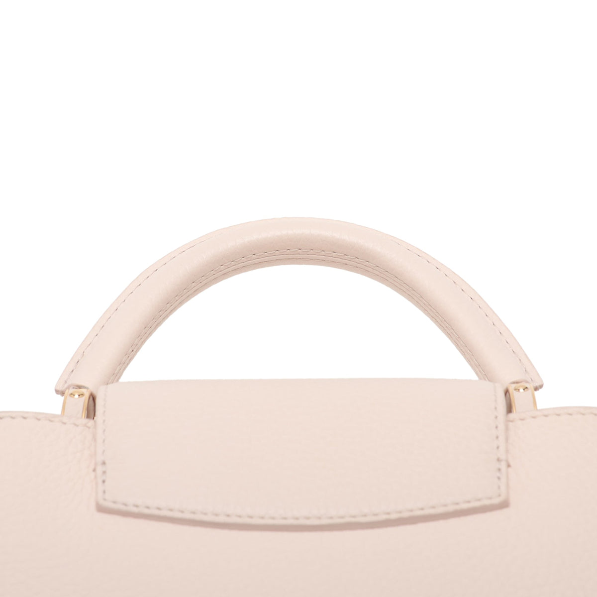 Louis Vuitton Taurillon Flowers Capucines BB — White