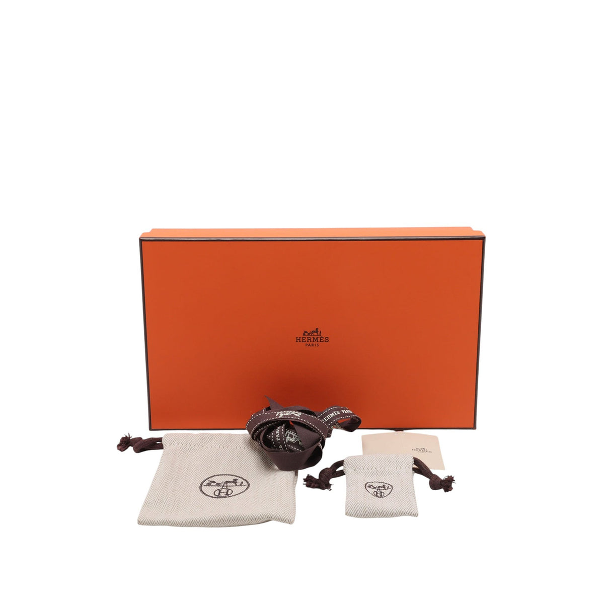 Hermès Epsom Hermesnap Wallet On Strap — Brown