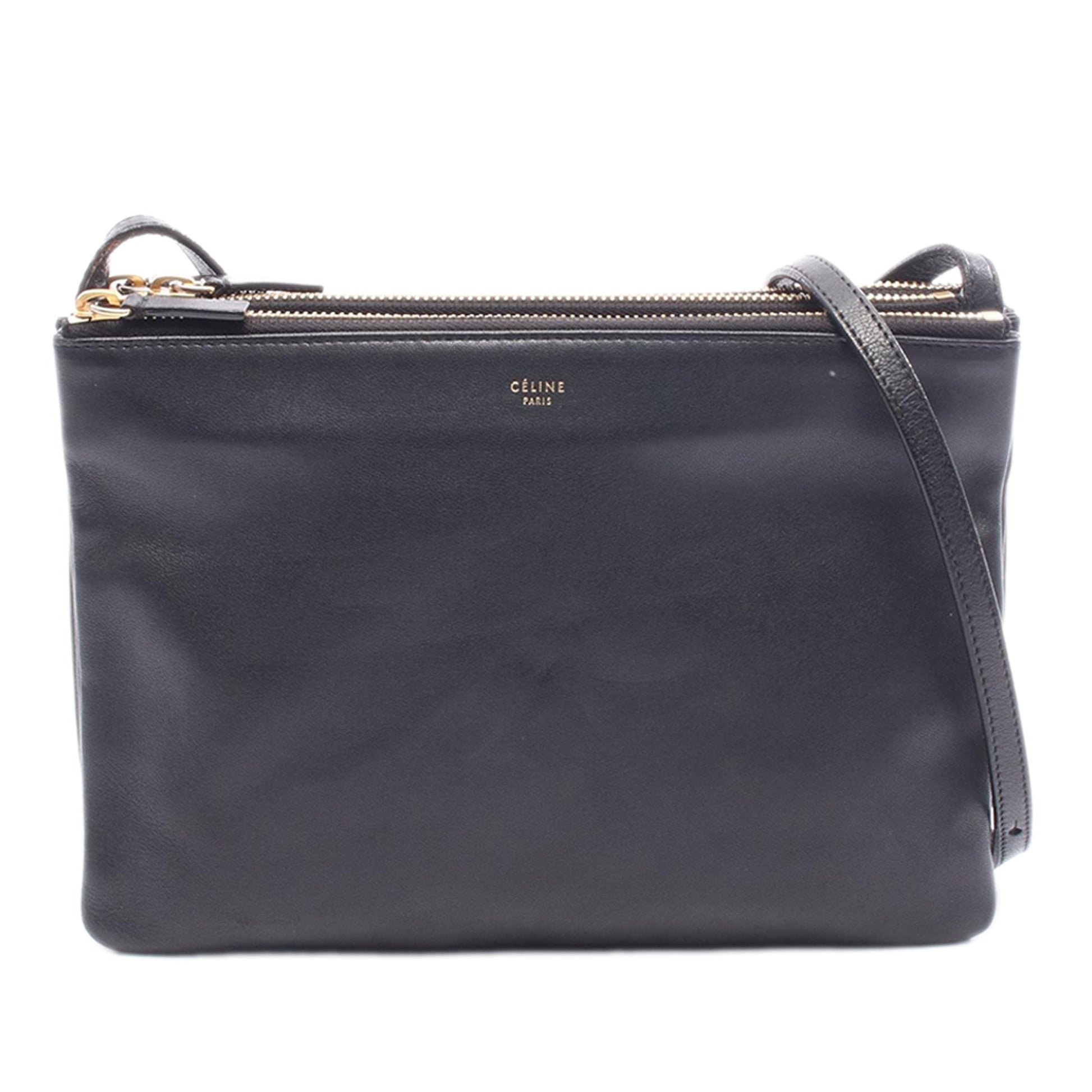 Celine Large Lambskin Trio Crossbody