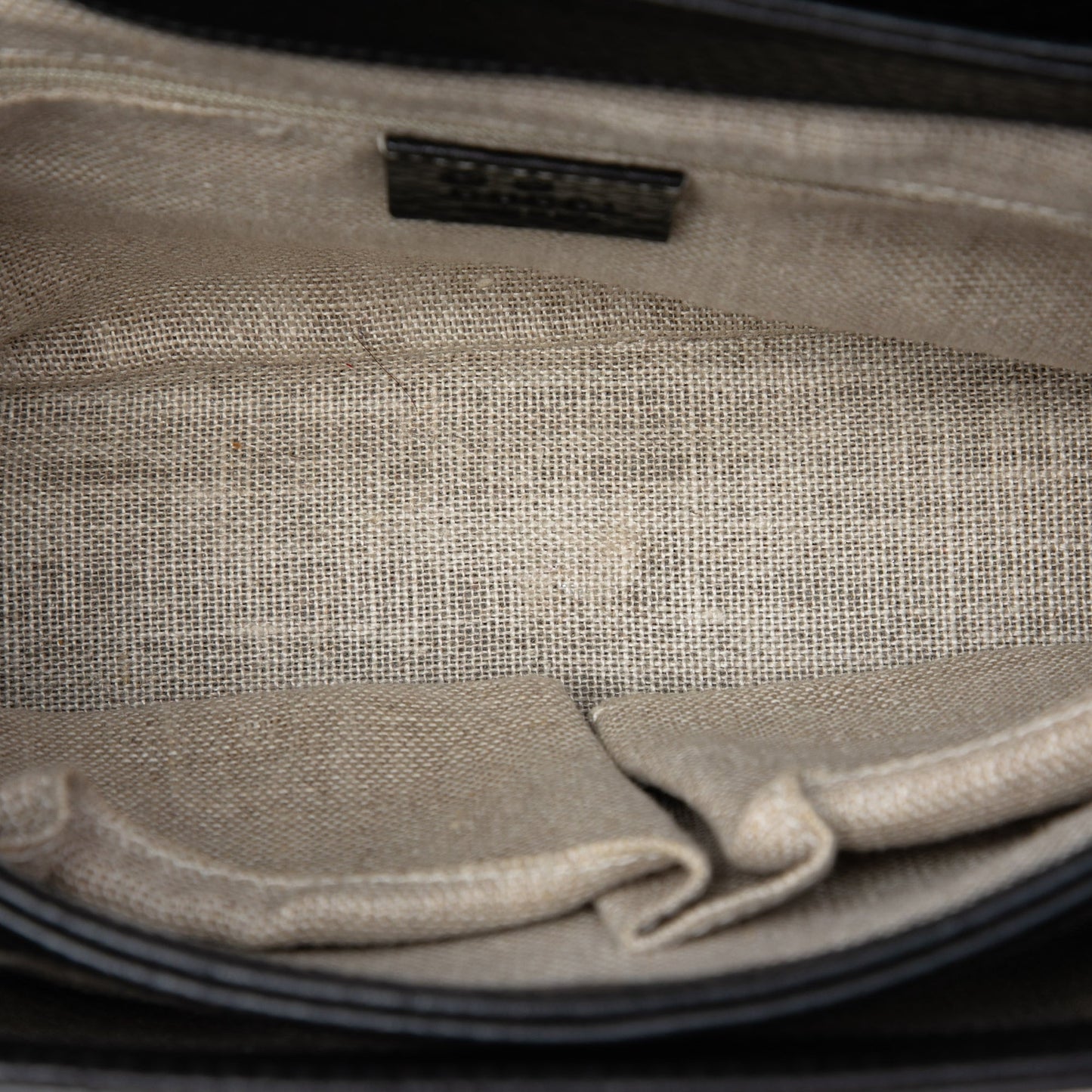 Gucci Small Dollar Calf Interlocking G Satchel