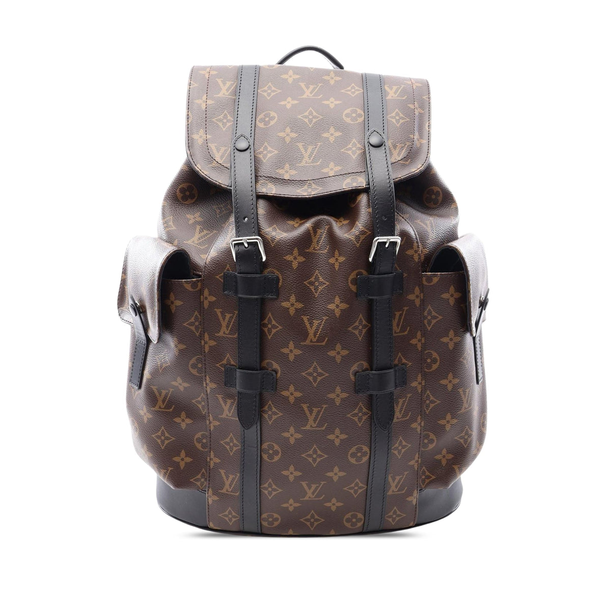 Louis Vuitton Monogram Macassar Christopher Backpack MM