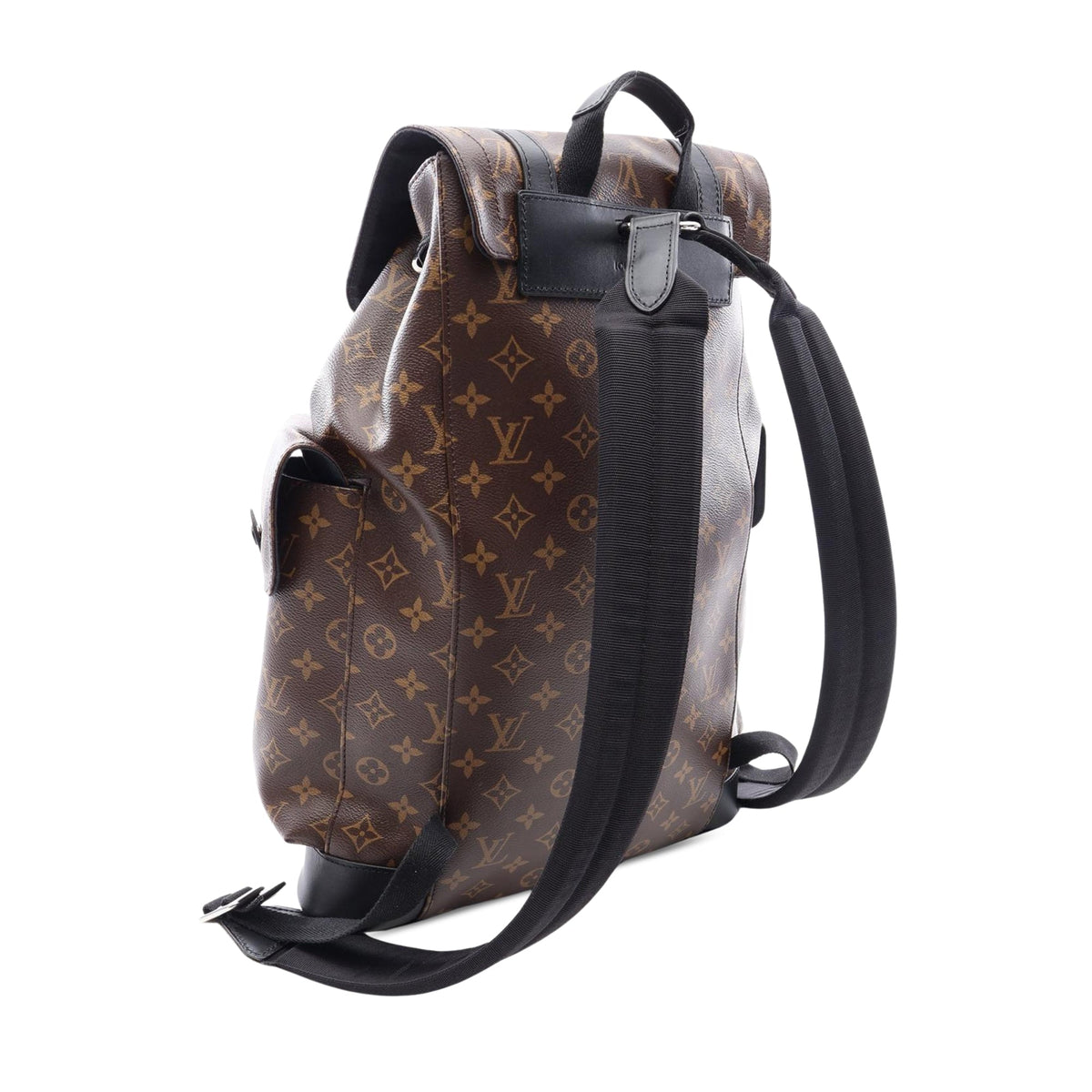 Louis Vuitton Monogram Macassar Christopher Backpack MM