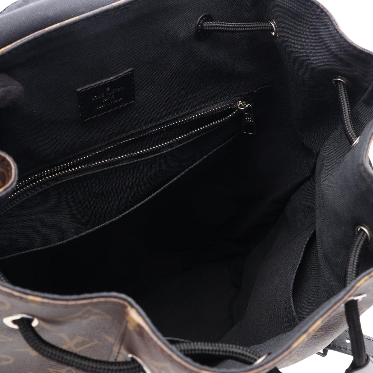 Louis Vuitton Monogram Macassar Christopher Backpack MM