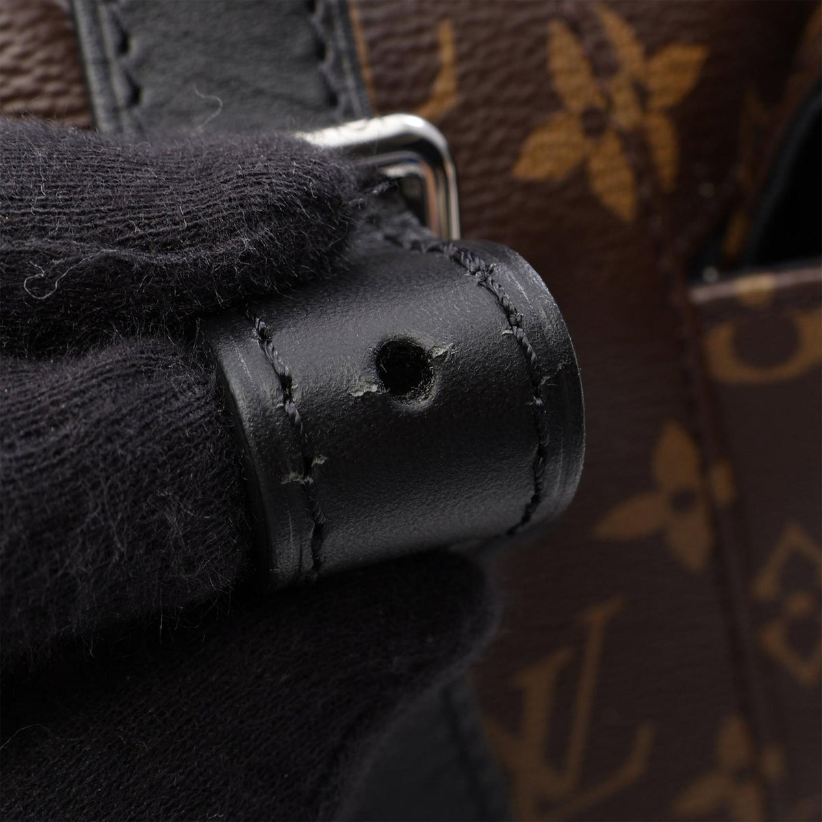 Louis Vuitton Monogram Macassar Christopher Backpack MM