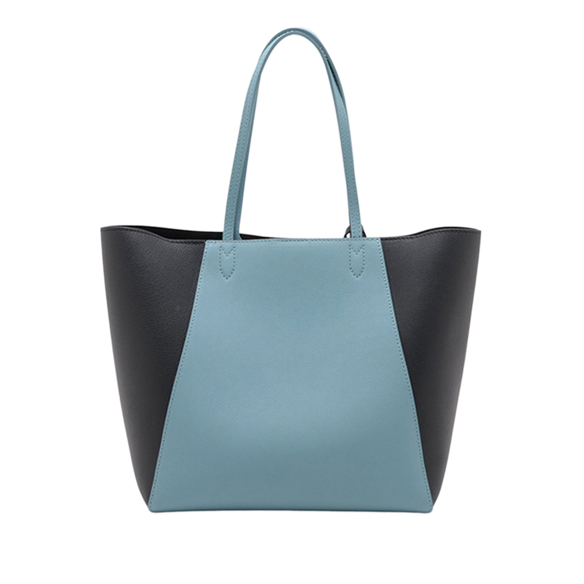 Louis Vuitton Bicolor Calfskin LockMe Cabas — Blue