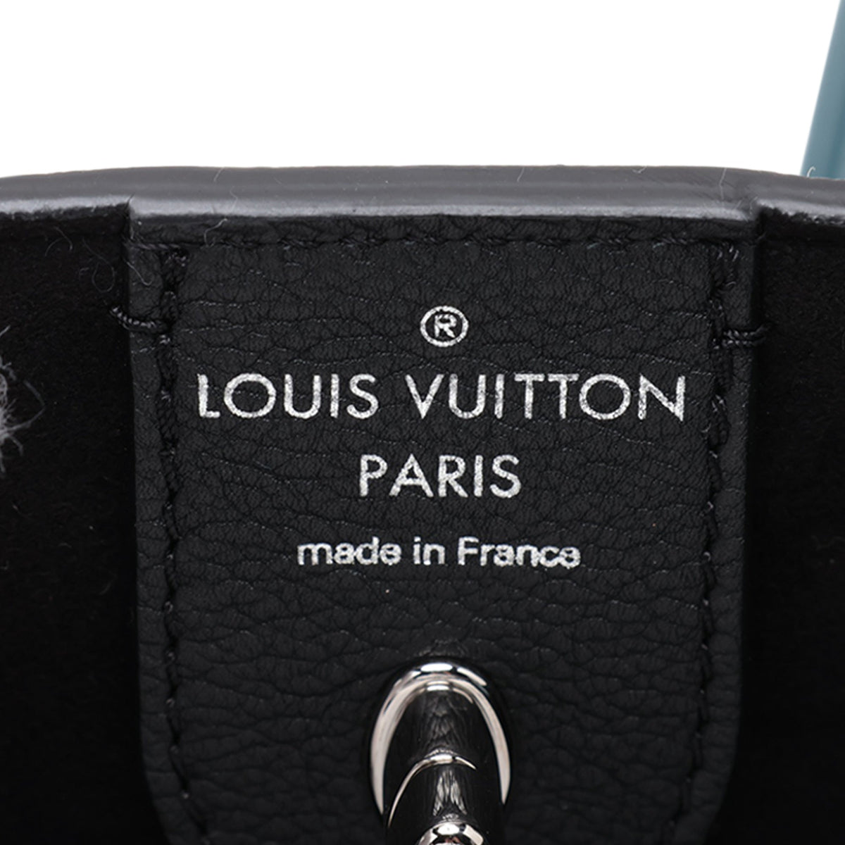 Louis Vuitton Bicolor Calfskin LockMe Cabas — Blue