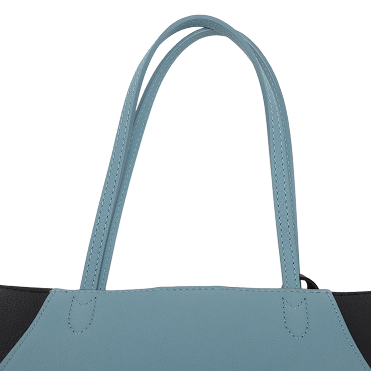 Louis Vuitton Bicolor Calfskin LockMe Cabas — Blue