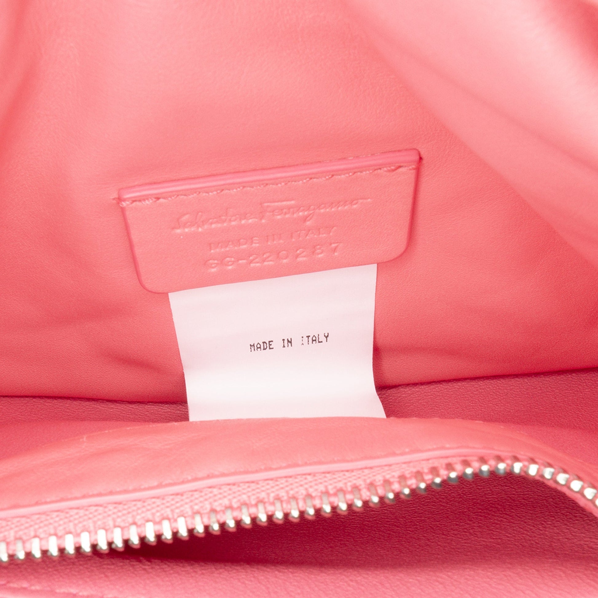 Ferragamo Mini Padded Leather Viva Bow Crossbody