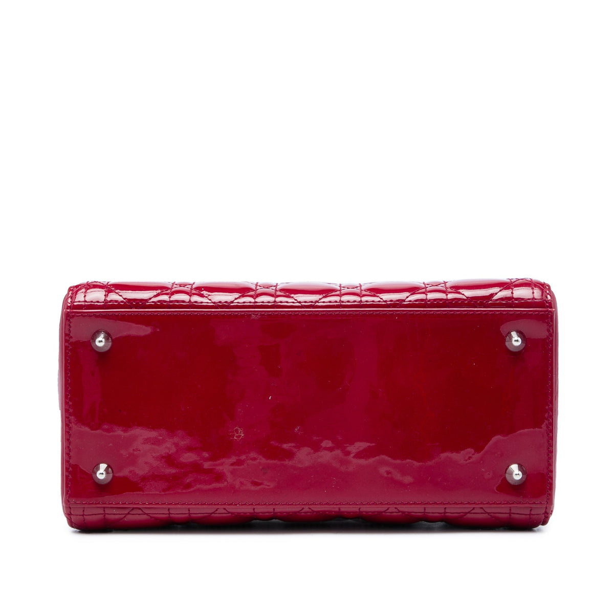 Dior Medium Patent Cannage Lady Dior