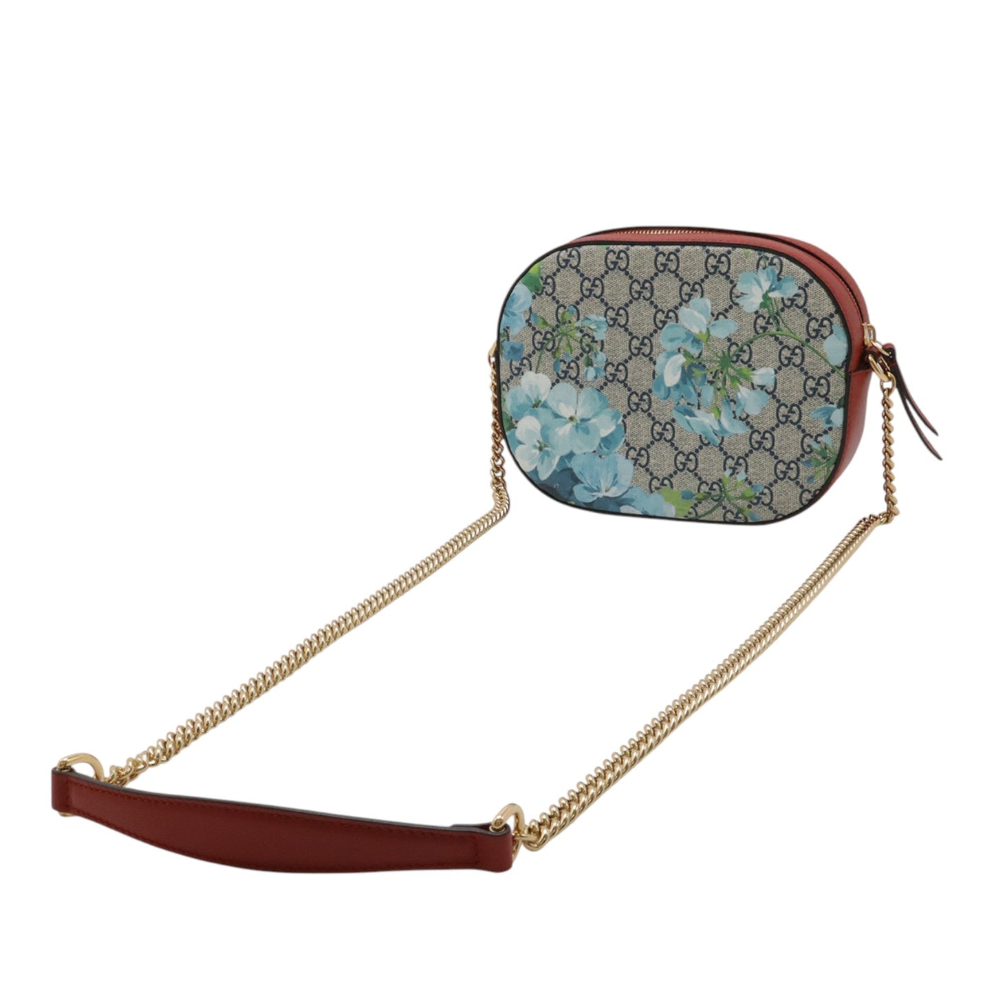 Gucci GG Supreme Blooms Chain Crossbody