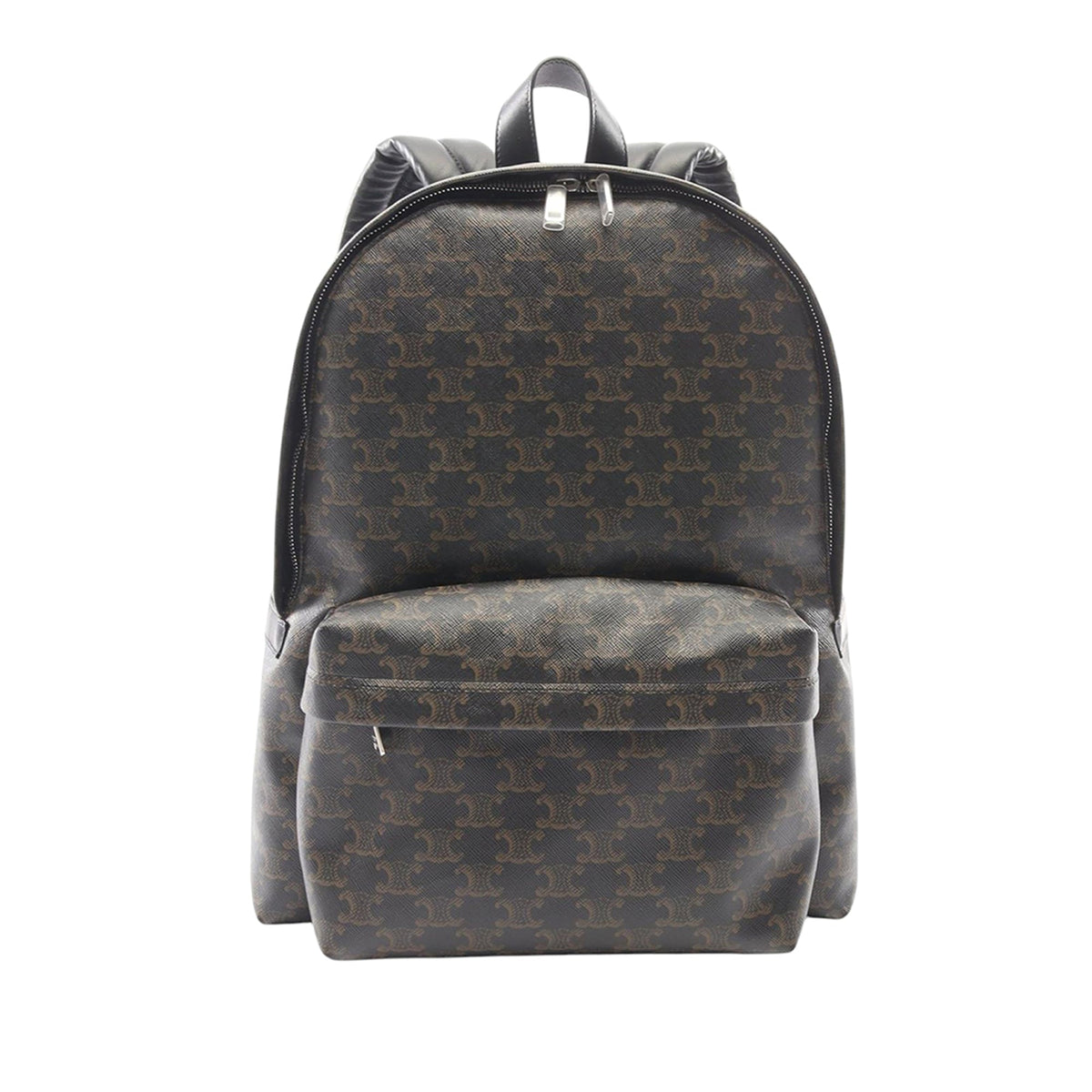 Celine Medium Triomphe Coated Canvas Backpack