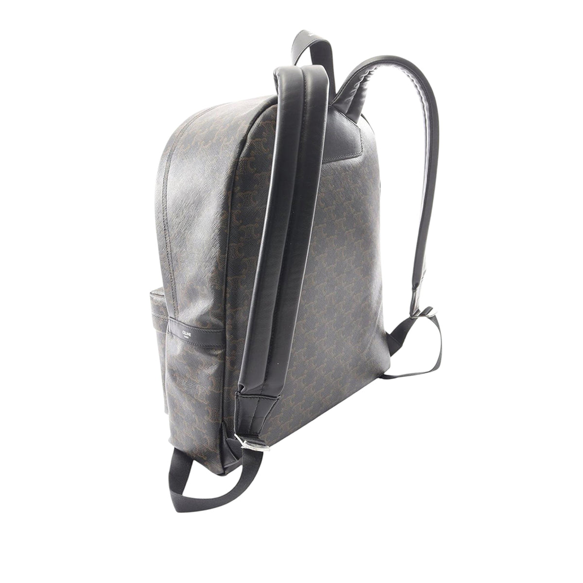 Celine Medium Triomphe Coated Canvas Backpack
