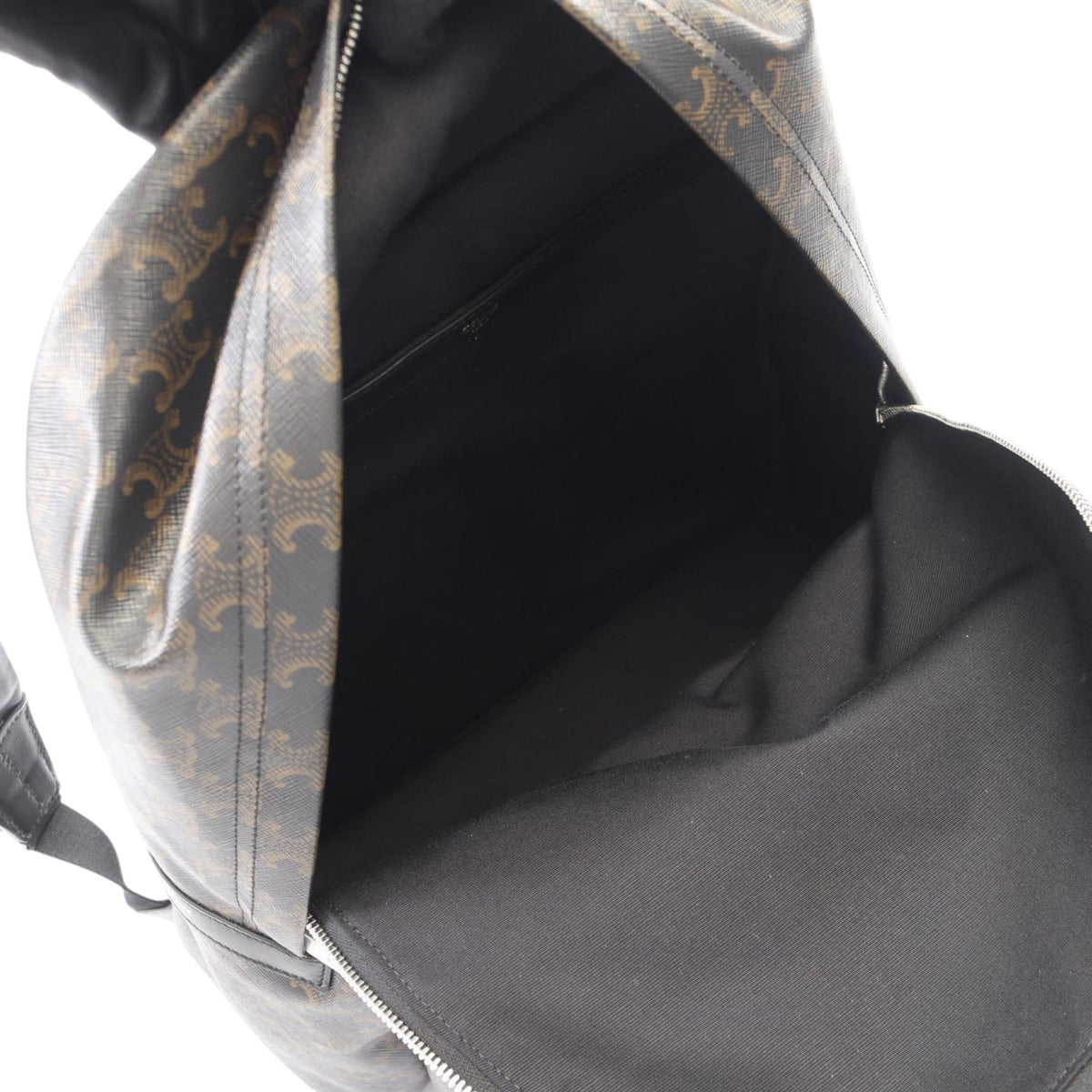 Celine Medium Triomphe Coated Canvas Backpack