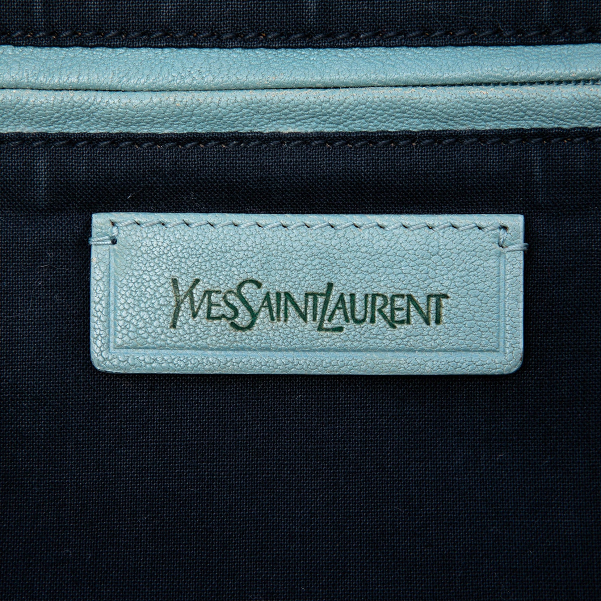Saint Laurent Large Leather Cabas Chyc Satchel