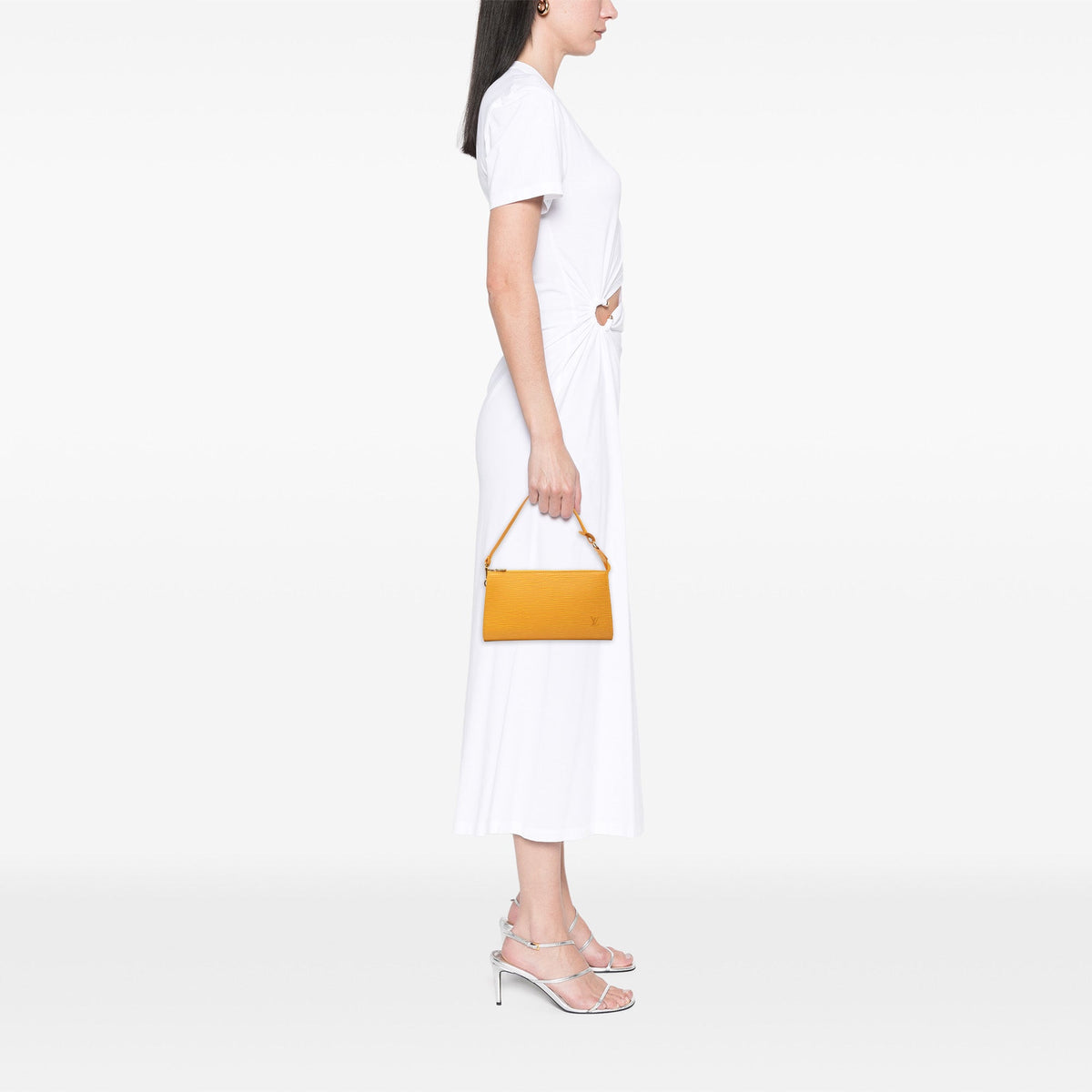 Louis Vuitton Epi Pochette Accessoires — Yellow