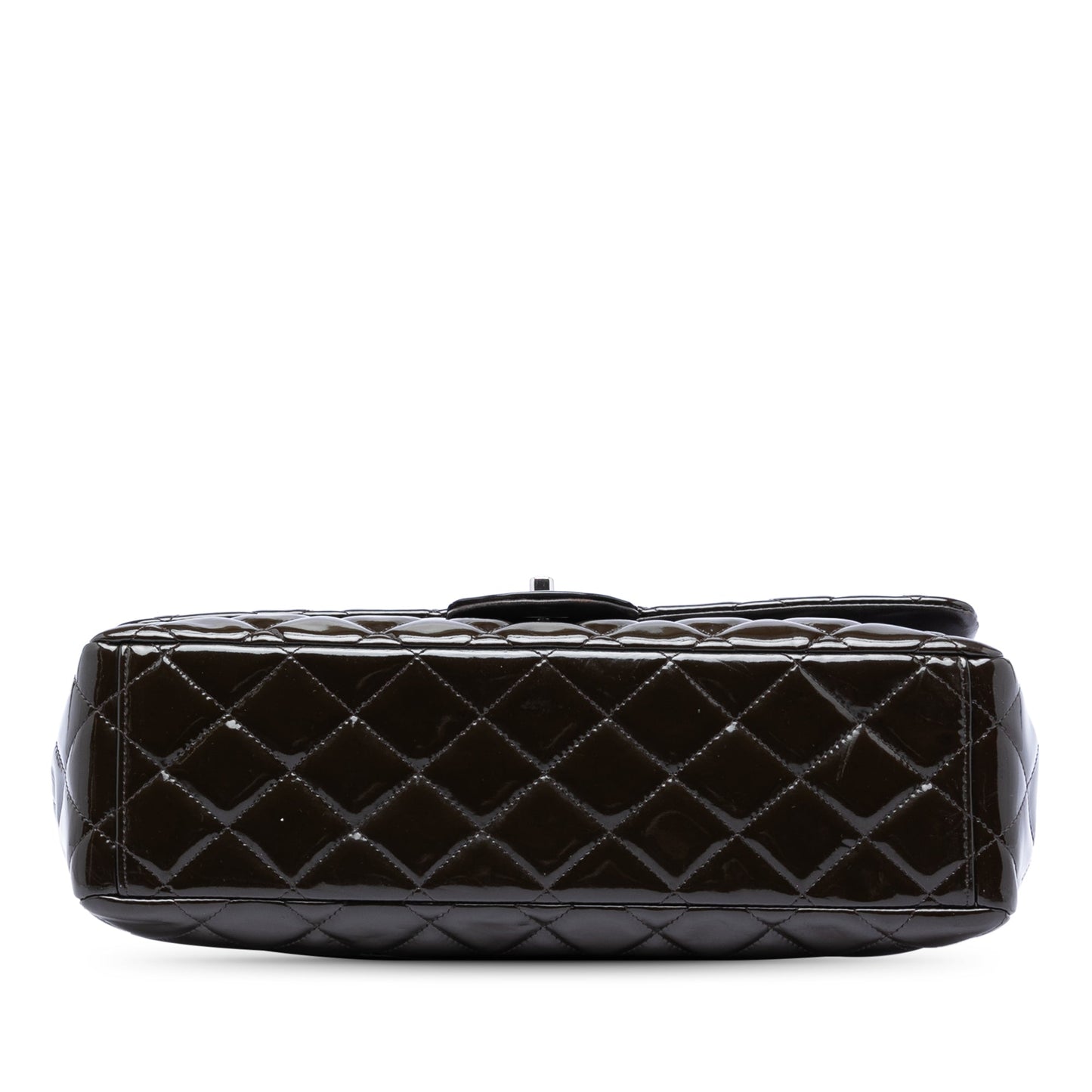 Maxi Classic Patent Double Flap