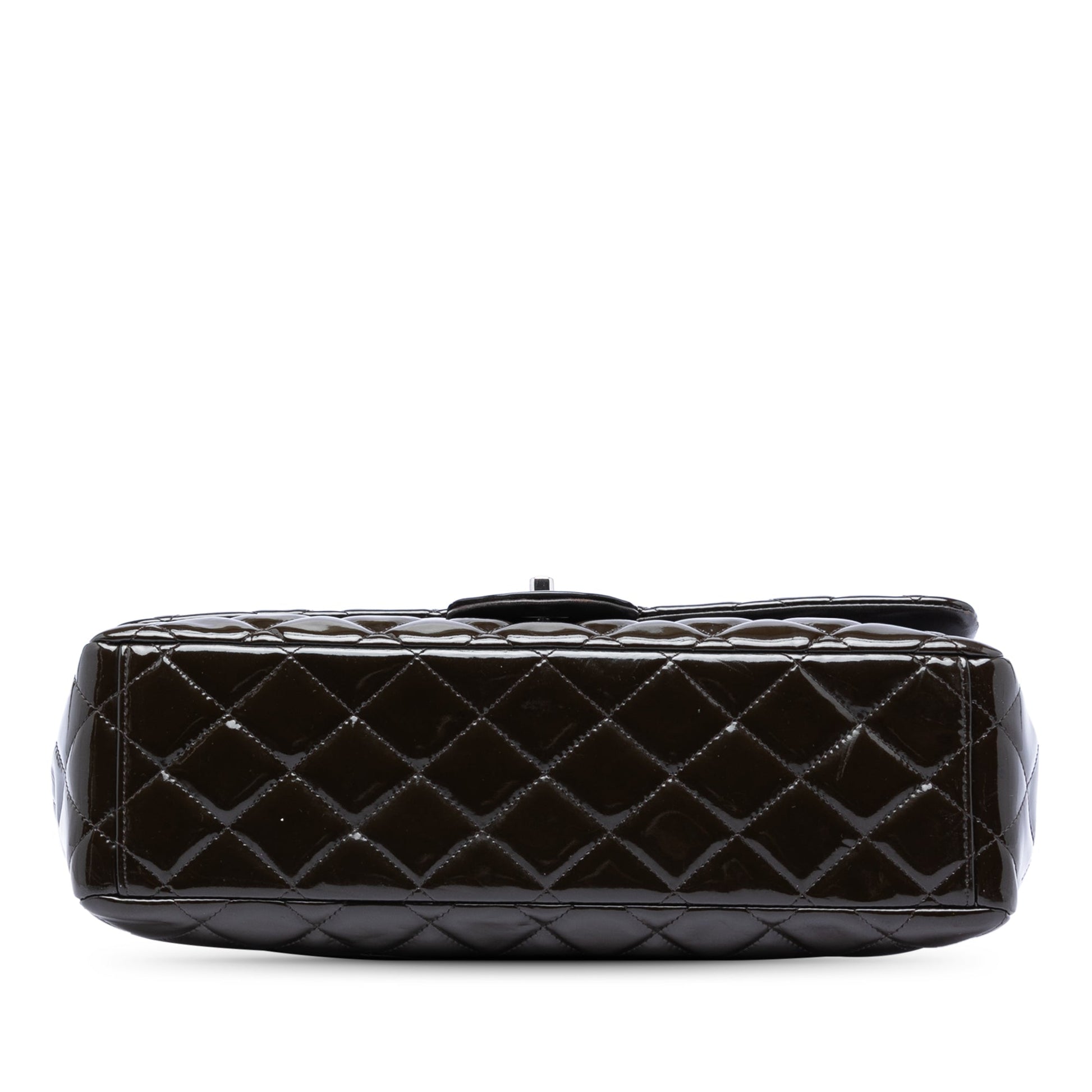 Maxi Classic Patent Double Flap