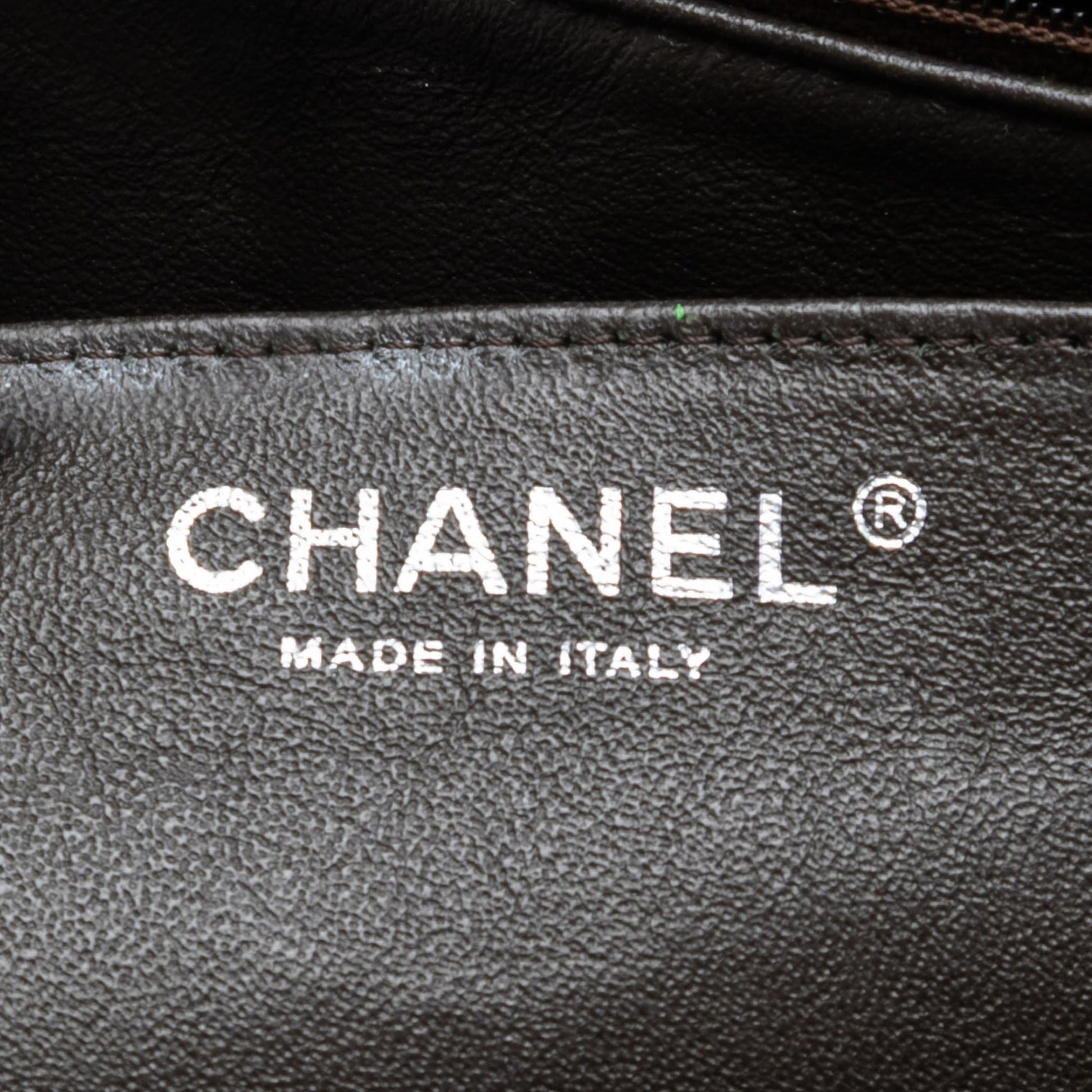 Maxi Classic Patent Double Flap