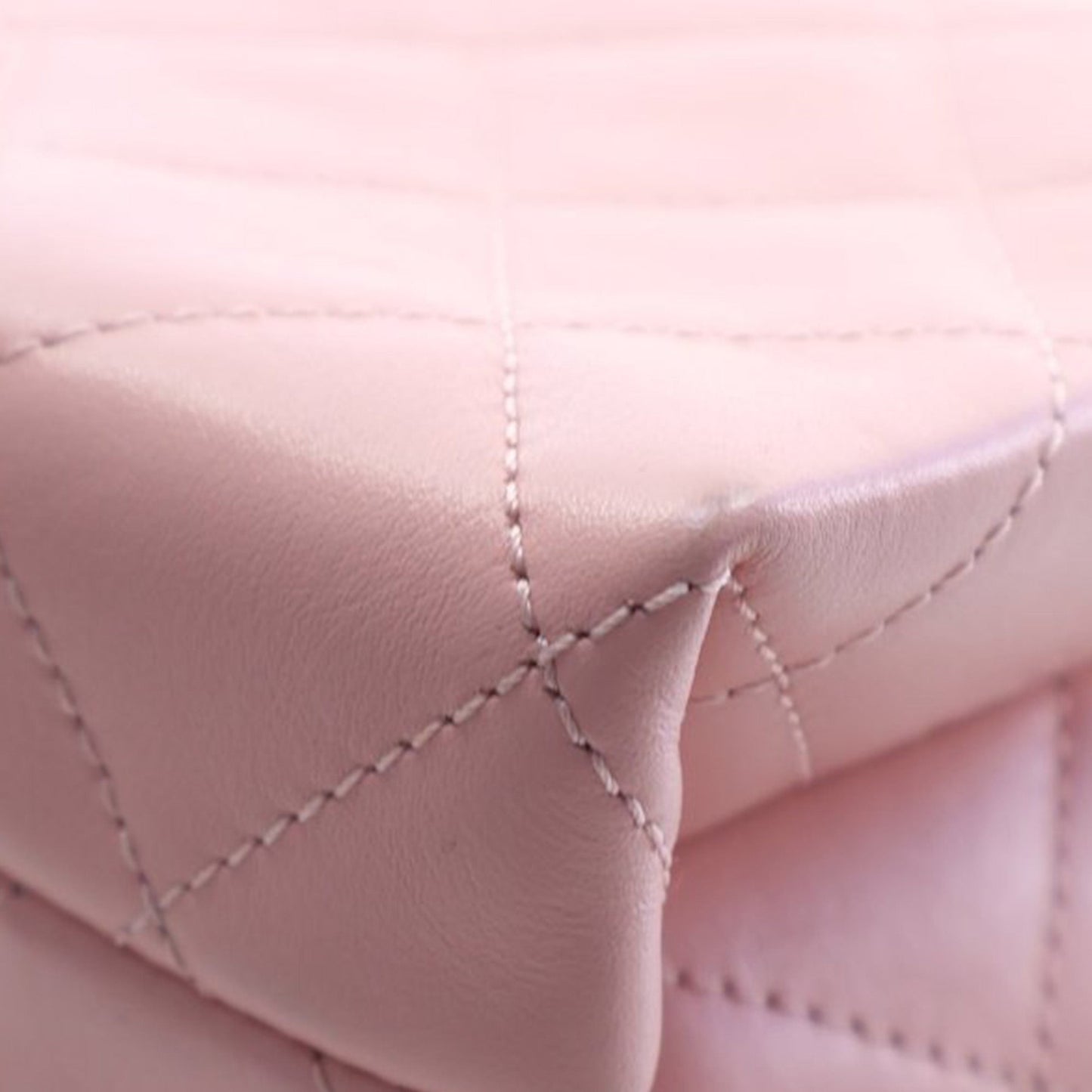 Small Quilted Calfskin Enchained Flap