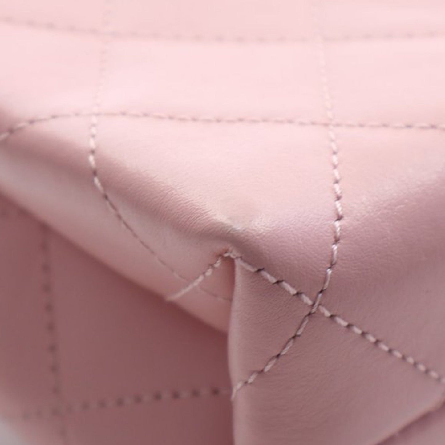 Small Quilted Calfskin Enchained Flap